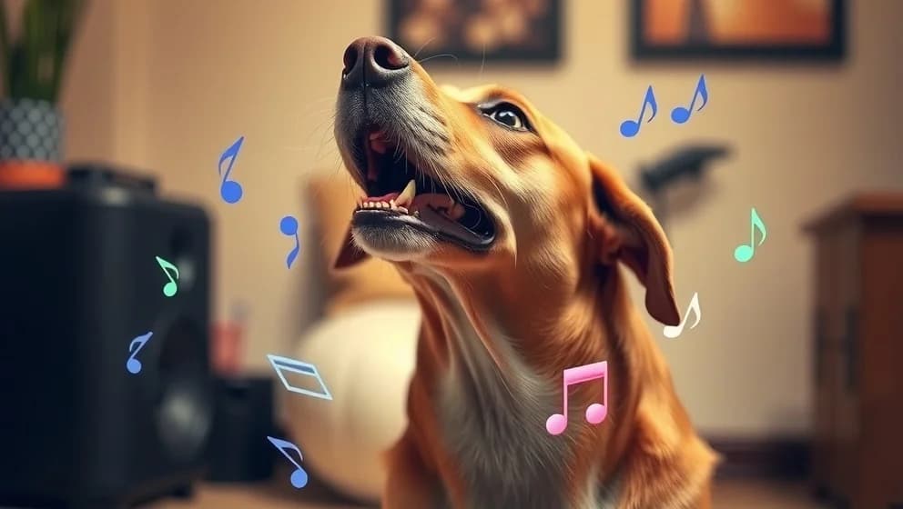 Varför ylar hundar till musik